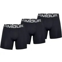 Under Armour Charged Boxer 6in schwarz S 3er Pack