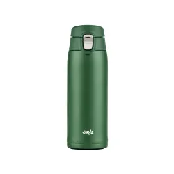 EMSA Light Mug Trinkflasche, 0,4 Liter N2151900 , 1 Trinkflasche, Farbe: Grün