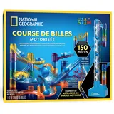 NATIONAL Geographic Murmelbahn mit Motoraufzug – 150teiliges Set mit motorisi...