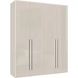 Places of Style Kleiderschrank »Piano«, beige, UV lackiert hochglänzend, Soft-Close Funktion in vielen Breiten