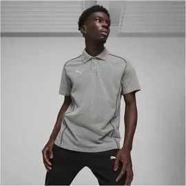 Puma teamFINAL Casuals Poloshirt Herren 33 medium gray heather/silver XL