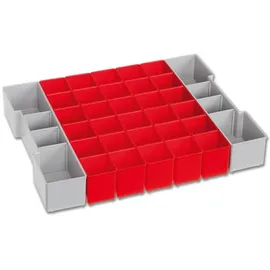 BS SYSTEMS GMBH & CO Sortimo Systemkoffer L-Boxx 102 schwarz mit transparentem Deckel + Insetboxen A3