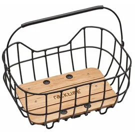 Racktime Baskit Breeze Fahrradkorb schwarz