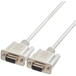 ROLINE Nullmodemkabel - DB-9 (W) zu DB-9 (W)