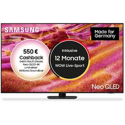 SAMSUNG GQ85QN90F Mini LED / Neo QLED 4K TV (85 Zoll 214 cm, UHD 4K, SMART TV, TizenTM Smart TV)