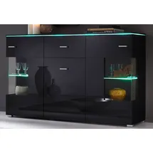 Höltkemeyer Sideboard 150 cm schwarz