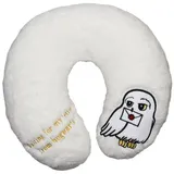 HARRY POTTER Hedwig Nackenkissen 36 x 34 cm Schwarz/Weiß