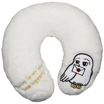 HARRY POTTER Hedwig Nackenkissen 36 x 34 cm Schwarz/Weiß