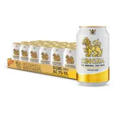 SINGHA Thailändisches Bier, Premium Lagerbier, Dosenbier, 5% volume (24 x 0,33l)