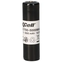 XCell Li-Ion Akku 3,7V 5000mAh 21700 Li-Ion LED-Taschenlampen