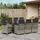 vidaXL Gartenmöbel-Set 9-tlg. Grau
