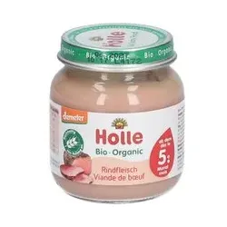 HOLLE Bio Petit pot bébé à la viande de bœuf - Dès le 5 ème mois 125 g