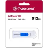 Transcend JetFlash 790 512GB USB 3.1 Gen 1 White