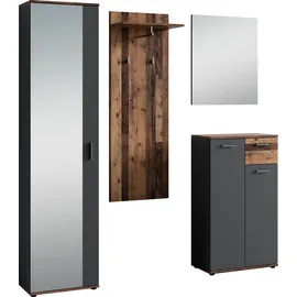 byLIVING Jakob Garderobenschrank 5 Stk. 0 x 0 x 0 grau