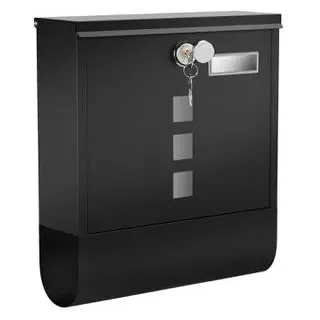 Songmics GMB020B02 schwarz inkl. Zeitungsfach