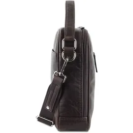 Mano Don Pietro Handtasche Leder 25 cm braun