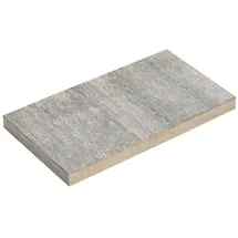Diephaus Terrassenplatte Via 60 x 30 x 4 cm schwarz-weiß