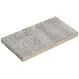 Diephaus Terrassenplatte Via 60 x 30 x 4 cm schwarz-weiß