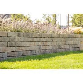 Diephaus Mauerstein iBrixx Rustic 40 x 20 x 10 cm muschelkalk