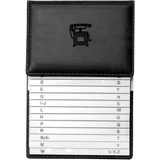 Veloflex Telefonregister (Schuppen) 155x225mm schwarz