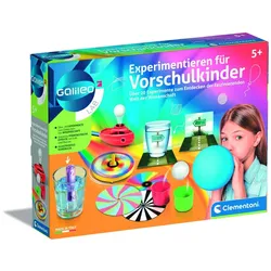 Clementoni® Experimentierkasten Experimentieren für Vorschulkinder