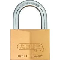 ABUS 26845 Messing Vorhängeschloss mit 5-Reversible Schlüssel