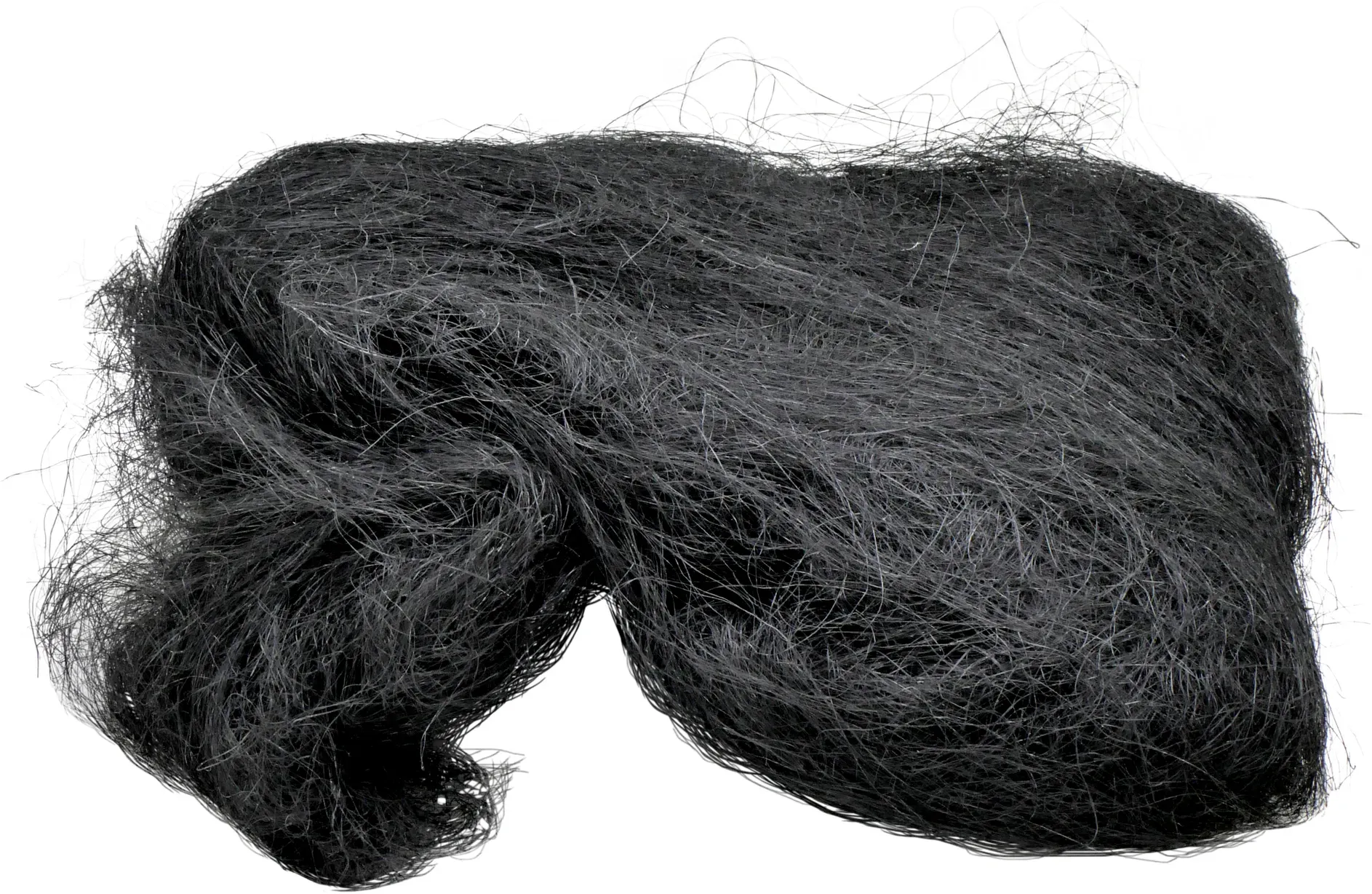 Sisal Watte 350g schwarz