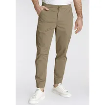 Levi's Chinohose "LE XX CHINO JOGGER III", Herren, Gr. XL, N-Gr, beige (neutrals), Web, Obermaterial: 98% Baumwolle, 2% Elasthan, unifarben, casual, lässig geschnitten knöchellang, Hosen, in Unifarbe für leichtes Styling