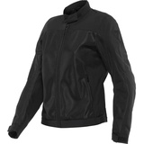 Dainese Sevilla Air Tex Jacket, Motorradjacke Sommer, Damen Schwarz/Schwarz, 42