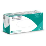 Bingold Vinyl 45 Einweghandschuhe transparent S - XL L