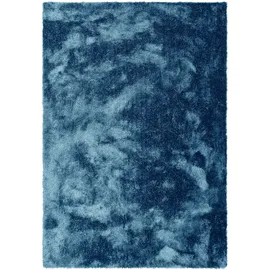 Bruno Banani Dana Teppich Kurzflorteppich 300 x 400 cm Blau