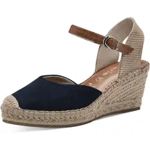 TAMARIS Riemchensandalen Damen Blau 38