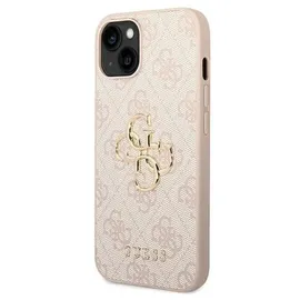 GUESS iPhone 14 Pro Polyurethan Case pink