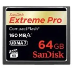 SanDisk Extreme Flash-Speicherkarte 64 GB CompactFlash 160 MB/s Lesen 150 Schreiben
