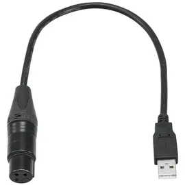 Eurolite USB-DMX512-Interface Schwarz