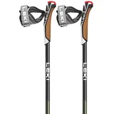 Leki Flash Carbon Stöcke (Größe 125CM, gruen)