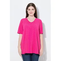 Ulla Popken Shirt in bonbon-pink | Gr.: 50-52