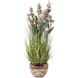 Homescapes KUNSTPFLANZE Lavendel rosa 66 cm