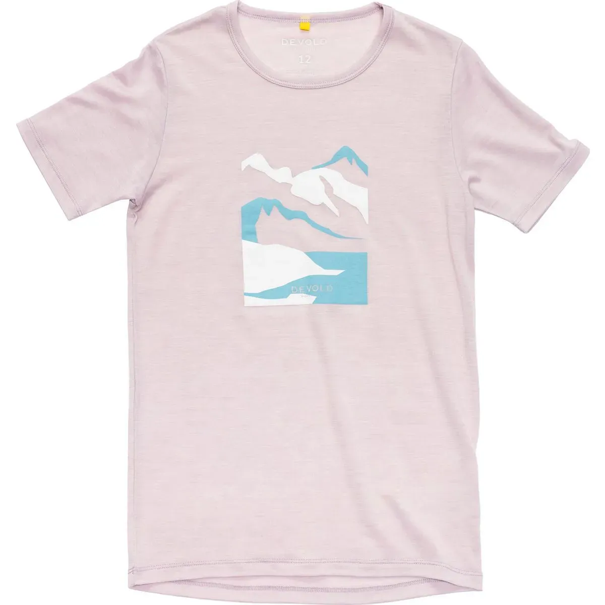 Devold of Norway Molnes Merino Tee JR orchid (167A) 16