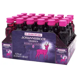 St. Hubertus Johannisbeer Likör 24 x 0.02 l)