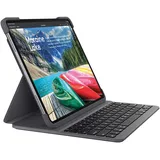 Logitech Slim Folio Pro Tastatur und Schutzhülle für iPad Pro 11" schwarz