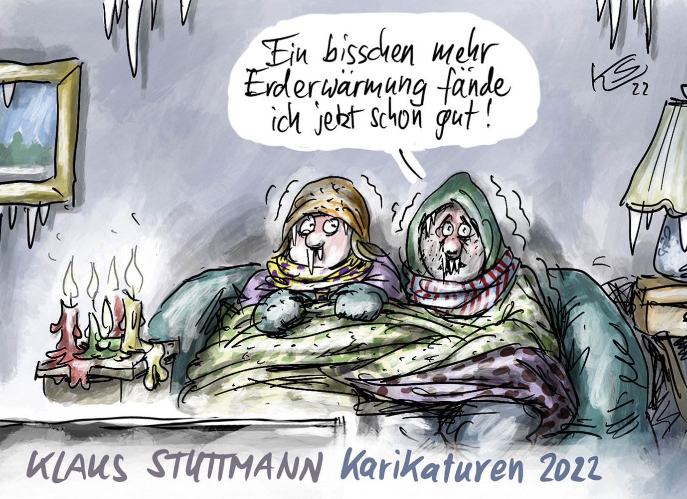 Stuttmann Karikaturen 2022 - Klaus Stuttmann  Kartoniert (TB)