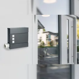 monzana Design anthrazit inkl. Zeitungsfach