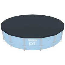 BESTWAY Flowclear Pool-Abdeckplane grau 457 cm