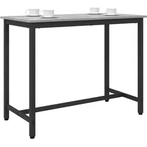 vidaXL Tisch 100 x 76 x 50 cm grau