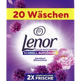 Lenor Amethyst Blütentraum Waschpulver 20 Waschladungen