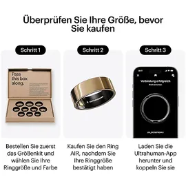 ultrahuman Ring Air Größe 6 / 53-55 mm Bionic Gold