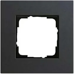 1St. Gira 0211226 Rahmen 1fach Esprit Linoleum-Multiplex Anthrazit