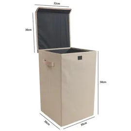VCM Wäschekorb Wäschebox Stoffbox Dreso M