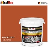 Bodenfarbe Betonfarbe Ziegelrot 25 kg Bodenbeschichtung Fußbodenfarbe Garage